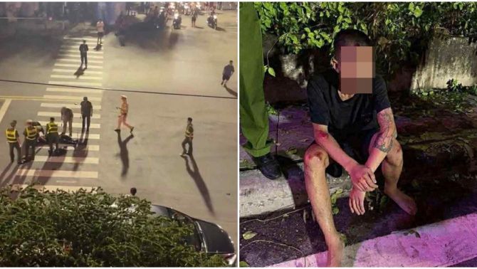 Nóng: Cập nhật tình hình hiện tại của chiến sĩ cảnh sát cơ động bị 2 thanh niên ‘thông chốt’ đường cấm tông trúng