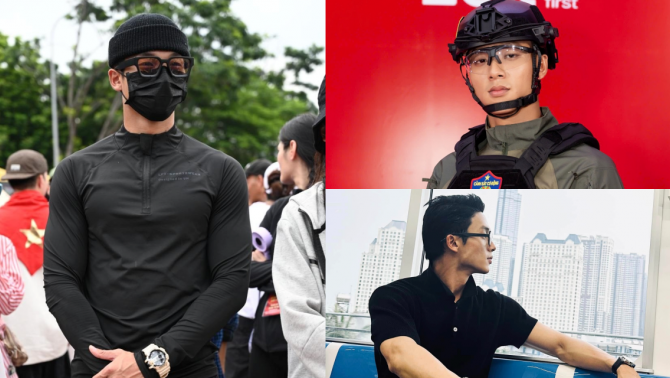 Danh tính soái ca cao gần 1m9 trong buổi tập luyện diễu hành cho A80, ngoại hình như 'xé truyện bước ra'