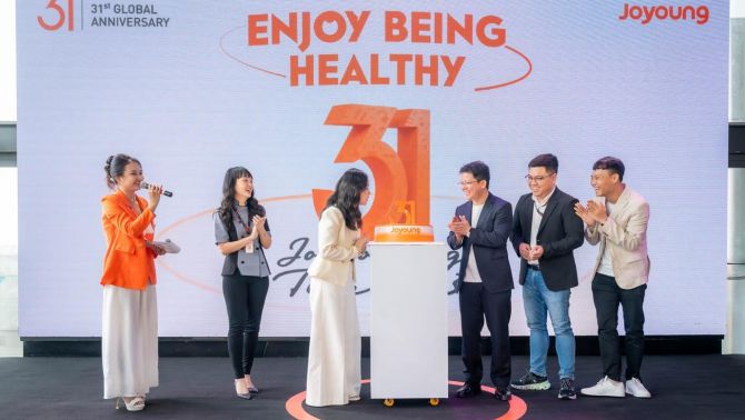 JoYoung kỉ niệm 31 năm toàn cầu và ra mắt sản phẩm mới tại Việt Nam