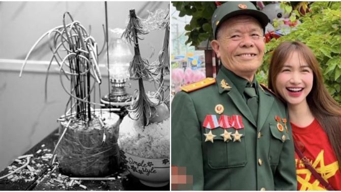 Hòa Minzy báo tin tang sự, đau đớn, nghẹn ngào vì sự ra đi quá đột ngột của người thân