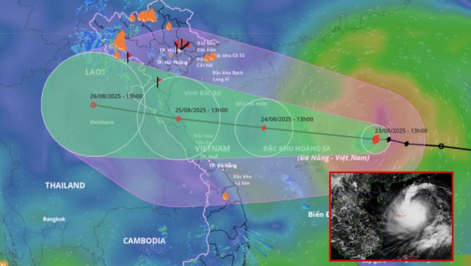Chuyên gia đưa ra cảnh báo 'cực nóng' về bão số 5, di chuyển với tốc độ nhanh, giật cấp 15