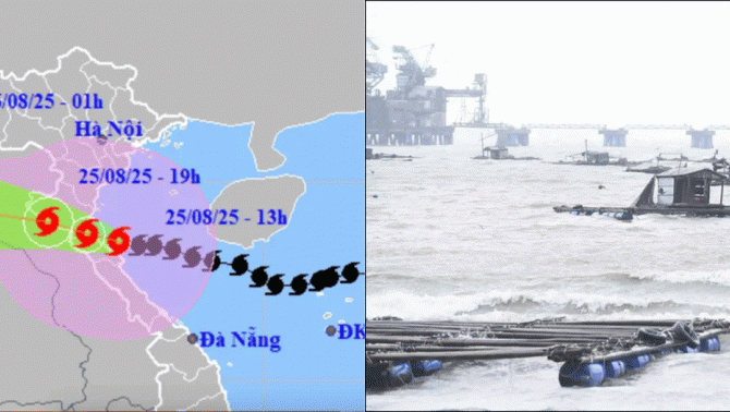 Diễn biến mới nhất của bão số 5? Cơ quan khí tượng đưa ra cảnh báo mới về mức độ rủi ro của bão số 5