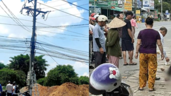 Hiện trường vụ người đàn ông nghi bị điện giật, bỏng nặng sau cú nổ lớn tại Đồng Nai 