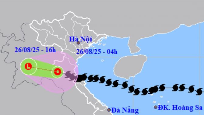 Tin cuối cùng về bão số 5: Suy yếu thành áp thấp nhiệt đới nhưng mưa lớn vẫn kéo dài ở nhiều khu vực
