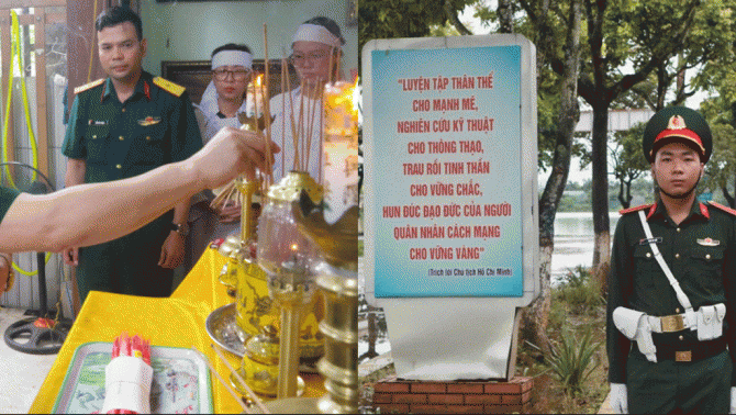 Nhận tin bố mất sát lễ kỷ niệm 80 năm Quốc khánh, chiến sĩ tham gia diễu binh nén đau ở lại