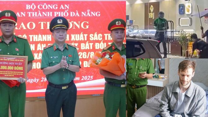 Vụ cướp tiệm vàng Đà Nẵng: Thưởng nóng lực lượng phá án thần tốc, số tiền xứng đáng!