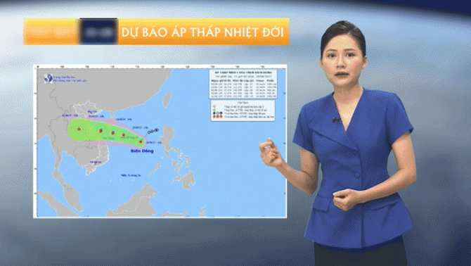 Dự báo thời tiết Hà Nội ngày 28/9-30/8? Tin mới việc áp thấp nhiệt đới sắp mạnh lên thành bão