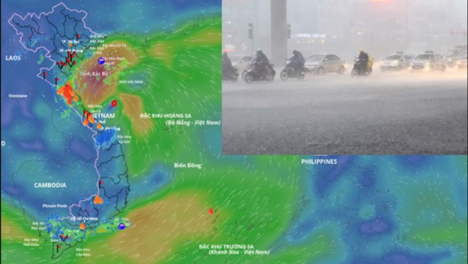Diễn biến mới nhất của bão số 6: Thời điểm mạnh nhất khi vào đất liền và có nguy cơ gây ngập úng