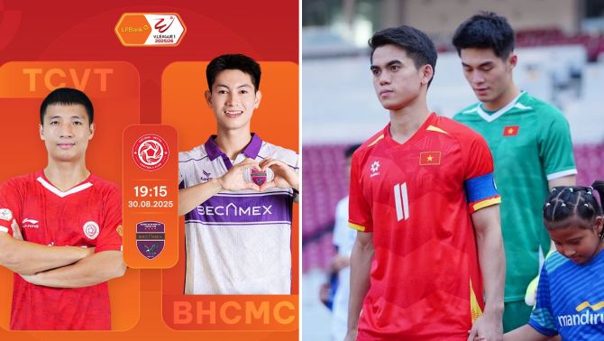 Kết quả bóng đá V.League hôm nay 30/8: Trụ cột ĐT Việt Nam ghi điểm với HLV Kim Sang Sik