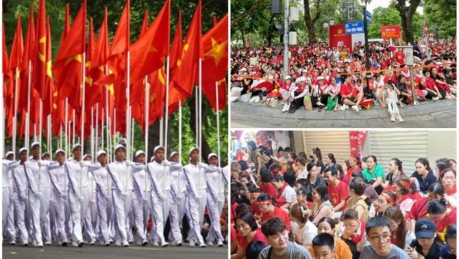 Tin vui: Phường Ba Đình sắp xếp 5 điểm ngủ qua đêm cho người dân đợi xem diễu binh, diễu hành 2/9