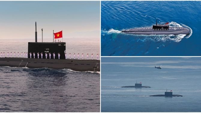 Uy lực của tàu ngầm Kilo 636 tham gia diễu binh, được mệnh danh ‘Hố đen trong lòng đại dương’, có sức răn đe bậc nhất