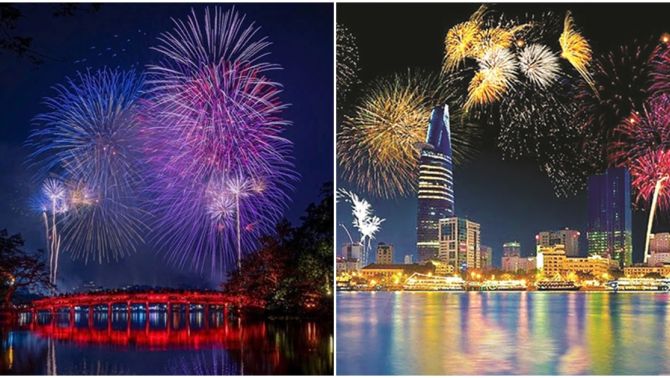 Chi tiết địa điểm bắn pháo hoa ở Hà Nội và TP.HCM vào tối Quốc Khánh 2/9, địa điểm nào xem rõ nhất?