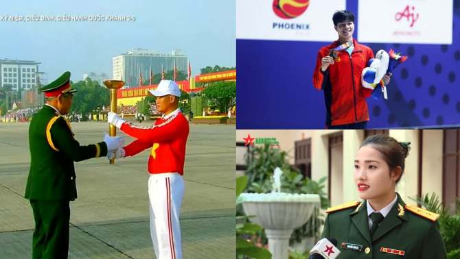 Profile cực chất của 4 thành viên đoàn rước đuốc ở Đại lễ 2-9, người dẫn đầu là niềm tự hào của thể thao Việt Nam