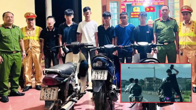 Quảng Trị: Nhóm 6 thanh niên lạng lách, ẩu đả trên quốc lộ nhận về cái kết 'đắng ngắt'