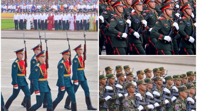 Thông tin về các loại súng khối quân đội nước ngoài mang theo khi tham gia diễu binh A80 ở Việt Nam