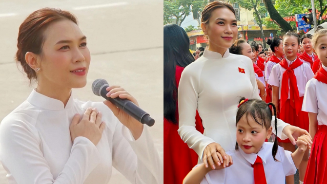 Mỹ Tâm ghi điểm tuyệt đối, nhận nửa triệu lượt yêu thích nhờ chi tiết tinh tế khi biểu diễn tại Đại lễ A80