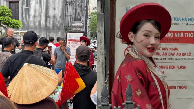 Bạn trai Ngân 98 lên tiếng về thông tin nữ DJ đuổi khách du lịch ở Nhà Thờ Lớn nên bị bảo vệ đòi đánh