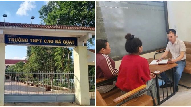 Hiệu trưởng nhận cái kết đắng vì cho nữ sinh lớp 12 ‘tự nguyện’ nghỉ học, nói ‘có thi cũng không đậu'