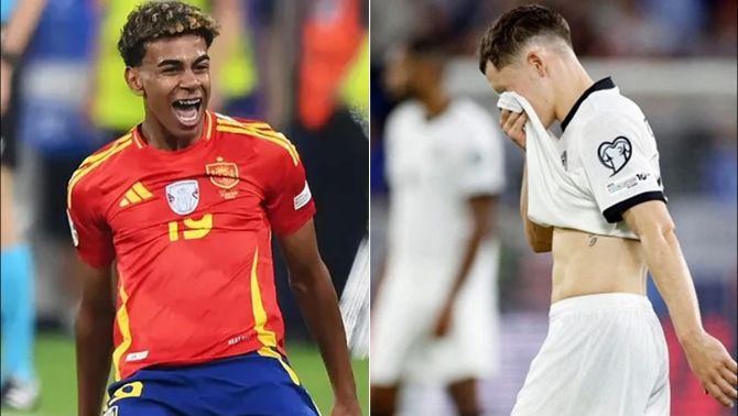 Kết quả vòng loại World Cup châu Âu hôm nay: Lamine Yamal phá kỷ lục Ronaldo; ĐT Đức thua thảm?