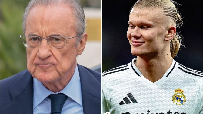 Chủ tịch Perez chốt xong kế hoạch đặc biệt, Erling Haaland sẵn sàng cập bến Real Madrid hè 2026