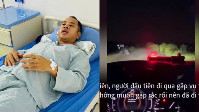 Camera ghi lại cảnh tượng trước khi 2 anh em giúp người tai nạn bị đánh nhập viện, lộ chi tiết mới