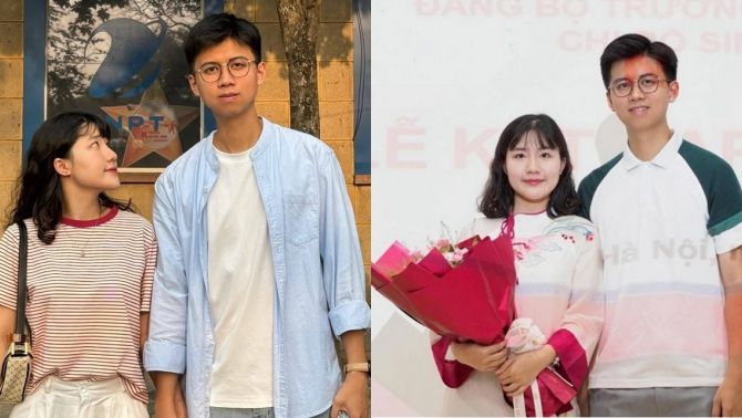 Cặp đôi bác sĩ nội trú hot nhất Y Hà Nội: Thua ngôn tình mỗi cái tên, gió tầng nào gặp mây tầng đó