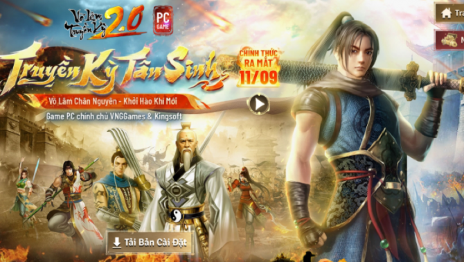 Võ Lâm Truyền Kỳ 2.0 PC chính thức ra mắt: Sống lại thanh xuân, giữ trọn tinh thần Võ Lâm