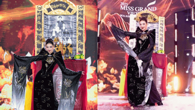 Nhà sử học Dương Trung Quốc lên tiếng về thí sinh hoa hậu Miss Grand VN đưa bàn thờ lên sân khấu