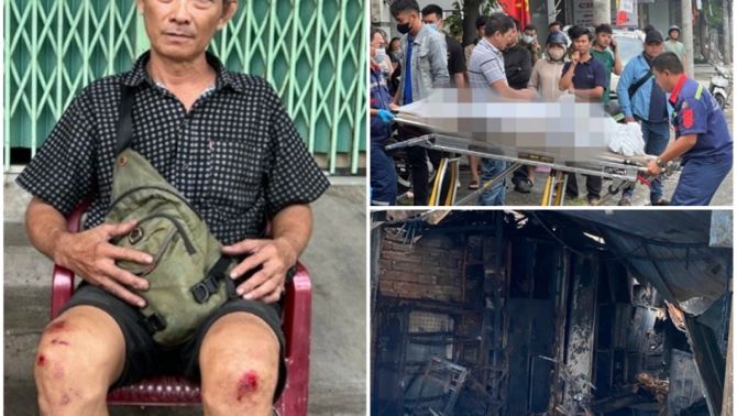 Cháy nhà ở TP.HCM khiến một cụ ông 84 tuổi tử vong: Hàng xóm nhảy vào lửa 3 lần vẫn không cứu được