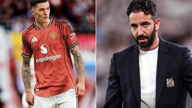 Ruben Amorim có thay đổi bước ngoặt, Man United lột xác ở trận gặp Man City