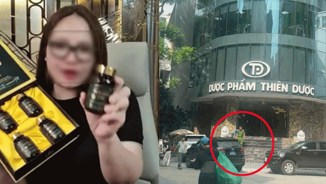 Chuỗi ‘bê bối’của 'Dược phẩm Hoàng Hường' trước khi rộ tin đồn bị bắt, công an khám xét công ty