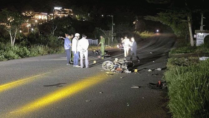 Hai xe máy tông trực diện ở Lâm Đồng: Vụ tai nạn đặc biệt nghiêm trọng khiến 2 người thương vong