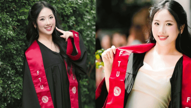 Thông tin gây sốt về Thủ khoa đầu ra xinh đẹp của Đại học Ngoại thương với 3 môn đạt điểm 10 tuyệt đối