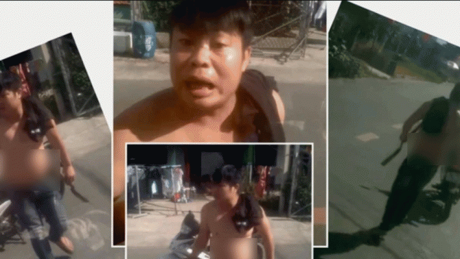 TPHCM: Diễn biến nóng vụ người đàn ông cầm rựa đập phá xe tải và bị khiêu khích ‘Mày đập đi’