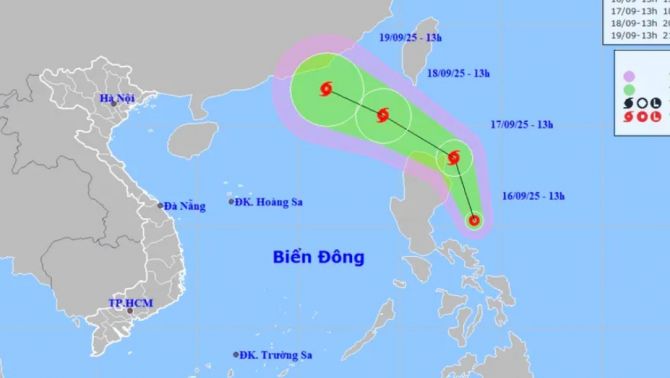 Dự báo thời tiết ngày 17/9: Bão số 8 có thể hình thành trong ngày mai, hướng di chuyển?