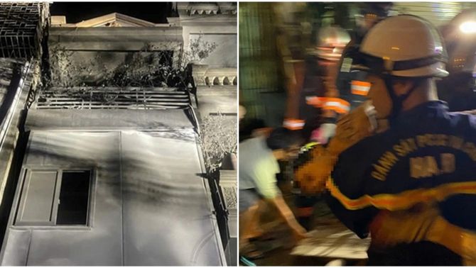 Phép màu đến với 3 nạn nhân trong vụ cháy nhà 4 tầng ở Hà Nội, căn nhà có nhiều khí độc bao trùm