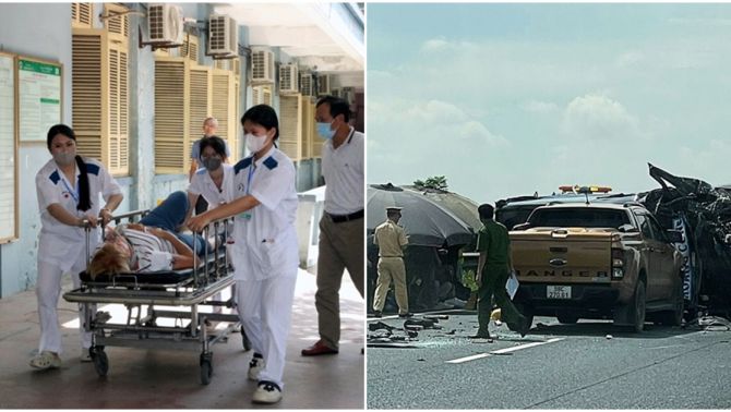 Tình hình nguy kịch của 3 nạn nhân trong vụ tai nạn ở cao tốc Pháp Vân – Cầu Giẽ khiến 18 người nhập viện