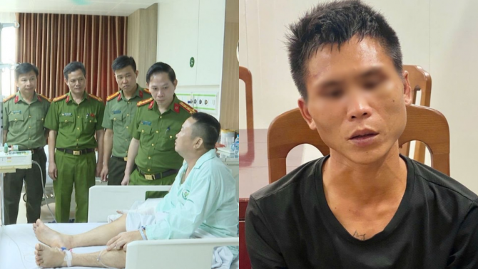 Thanh Hoá: Phó Công an xã bị chém trong trụ sở đã phẫu thuật nối thần kinh tay, tình trạng sức khỏe hiện tại gây lo