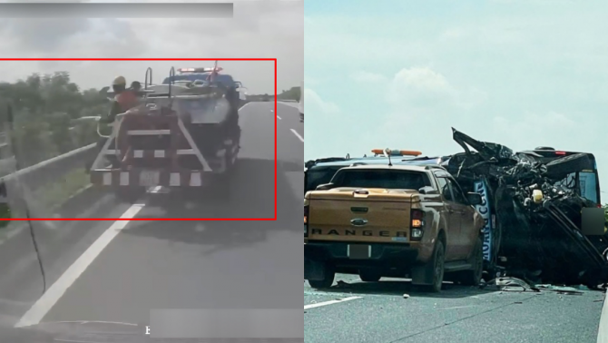 Vụ va chạm limousine với xe tưới cây trên cao tốc: Phát hiện chi tiết bất thường, làm rõ trách nhiệm pháp lý 2 tài xế 