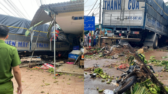 Xe tải mất lái lao thẳng vào chợ Tân Long: Danh tính 12 nạn nhân thương vong, tình trạng hiện tại đáng lo 