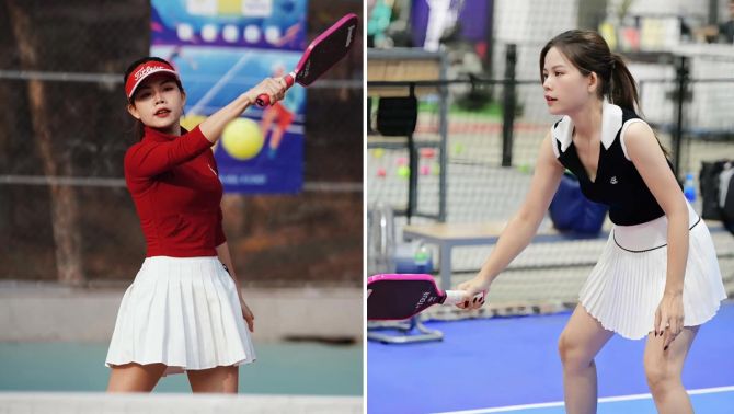 MC Thùy Dung 'lão hóa ngược' nhờ chơi pickleball, vóc dáng ở tuổi U40 khiến các hotgirl trẻ chạy dài