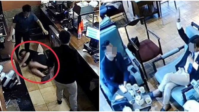 Trái ngược hoàn toàn với lời thanh minh của ‘tổng tài’, con trai chủ quán cà phê tiết lộ toàn bộ quá trình bị đánh