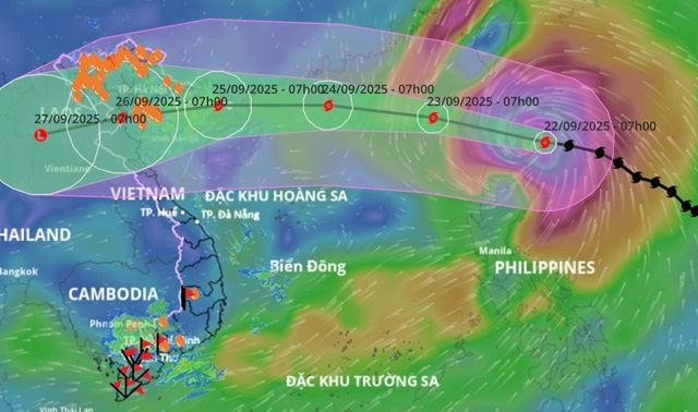 Siêu bão Ragasa tăng cấp thần tốc vượt bão Yagi đổ bộ vào biển Đông tối nay, nhiều quốc gia, khu vực sơ tán khẩn cấp