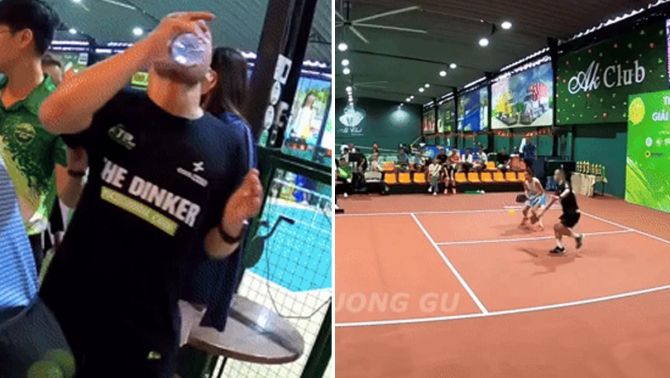 Nhảy múa 'cợt nhả, làm màu' trên sân pickleball, người đàn ông đổ máu vì lý do khó tin