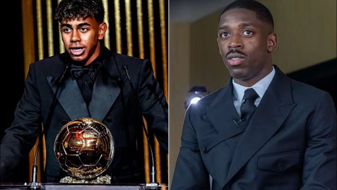 Kết quả Lễ trao giải Quả bóng vàng 2025: Lamine Yamal giành QBV, Dembele ôm hận?