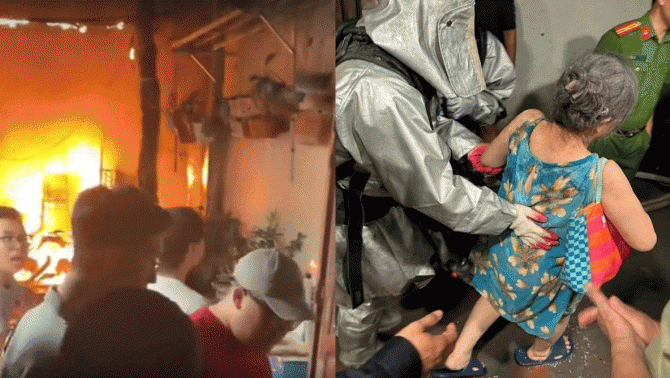 Vụ con trai dùng xăng phóng hỏa đốt nhà ở Hà Nội: 1 trong 6 nạn nhân bỏng nặng, chưa thể khám nghiệm hiện trường