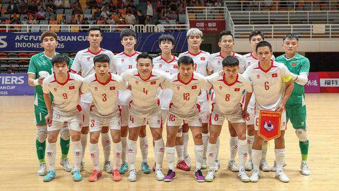 Lịch thi đấu Vòng loại Futsal châu Á 2026 mới nhất: ĐT Việt Nam giành vé đi tiếp đầy kịch tính?