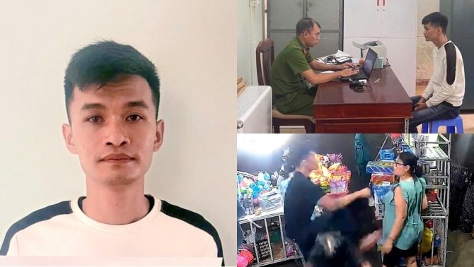 Danh tính thanh niên xăm trổ đánh thai phụ vì gói mì tôm, hé lộ lời khai tại cơ quan công an