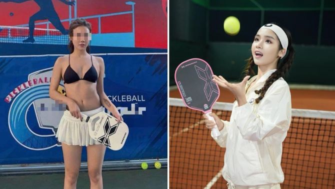 Bài toán dễ mà khó trước giờ chị em ra sân pickleball: Trang phục ngắn mát mẻ hay dài khỏe khoắn?
