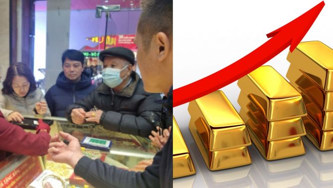 Bất chấp giá vàng đang tăng 'bốc lửa', người dân vẫn sốt ruột chờ mua vào, nguyên nhân do đâu? 